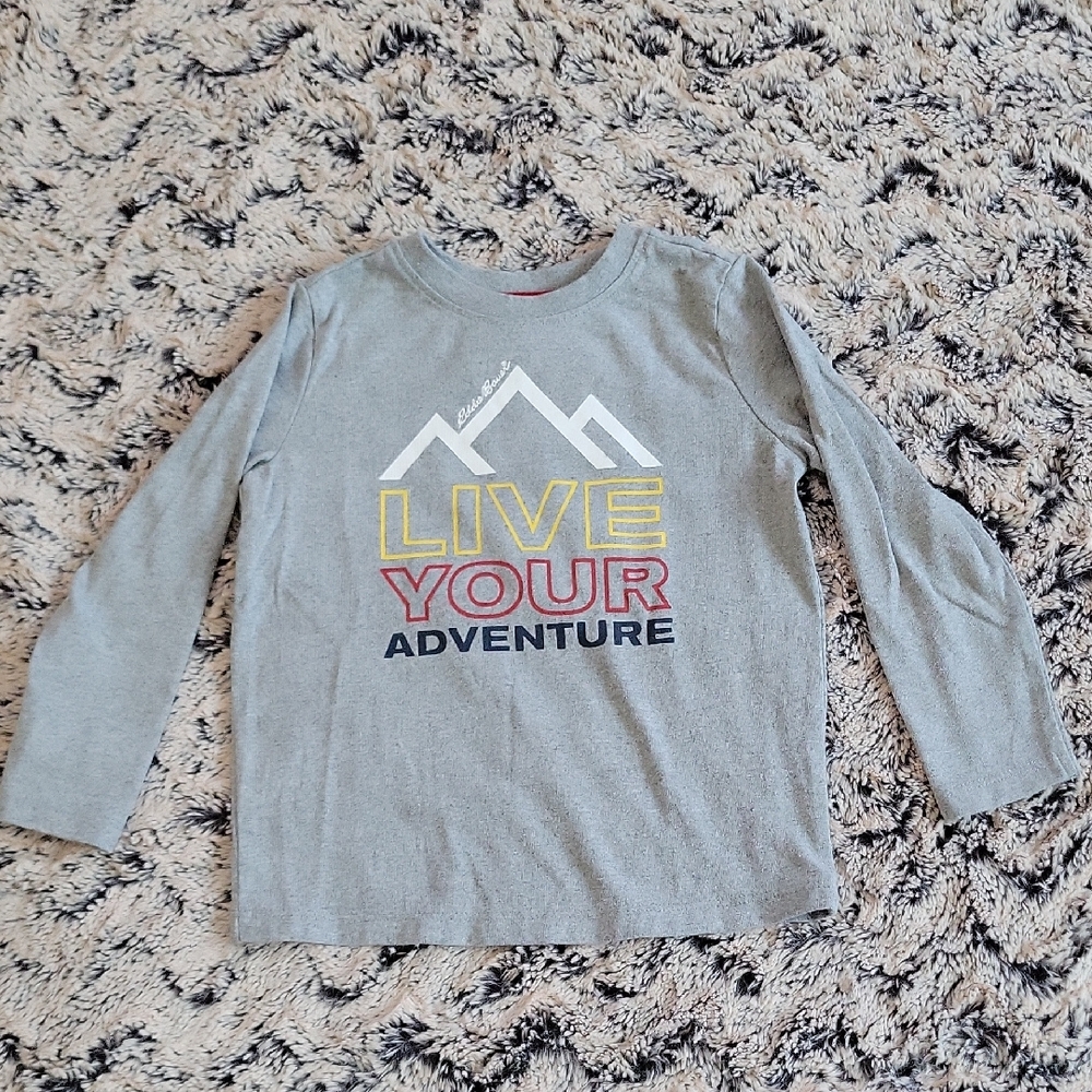 Eddie Bauer Kids 'Live Your Adventure' Long Sleeve Tee - Gray